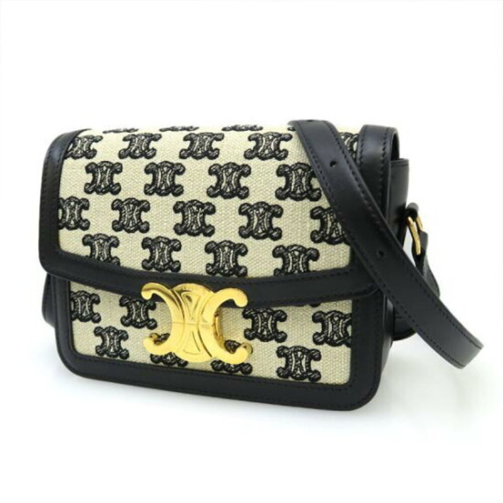 Celine Teen Triomphe Bag Embroidery